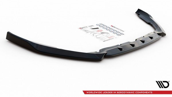 Front Ansatz für Ford Mondeo Mk5 Facelift schwarz Hochglanz