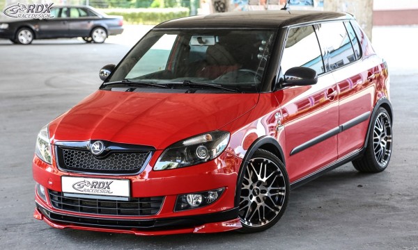 RDX Frontspoiler VARIO-X für SKODA Fabia 2 Typ 5J 2010+ Monte Carlo Frontlippe Front Ansatz Vorne Sp