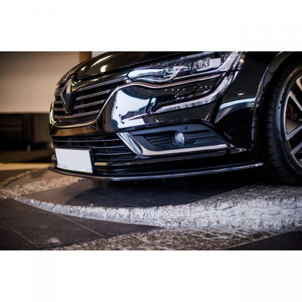 Front Ansatz für RENAULT TALISMAN V.1 schwarz Hochglanz
