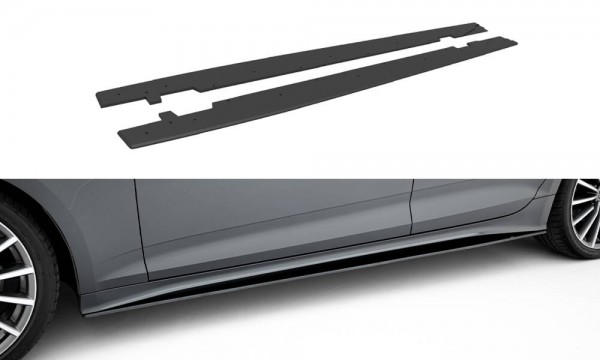 Street Pro Seitenschweller Ansatz für Audi A5 Sportback F5 Facelift