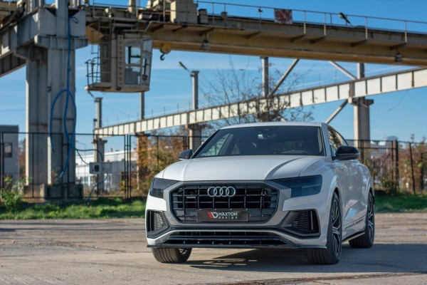 Front Ansatz für Audi Q8 S-line / SQ8 Mk1 Carbon Look