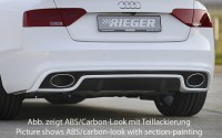 Rieger Heckeinsatz Audi A5 S5 (B8/B81) Coupé Rieger Heckeinsatz Audi A5 S5 (B8/B81) Coupé
