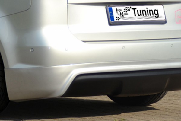 Heckansatz im R-Look aus ABS hochglanz schwarz VW Touran Facelift Typ 1T, GP2 Bj.: 2010-2015 Für all