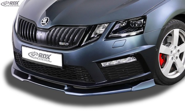 RDX Frontspoiler VARIO-X für SKODA Octavia 3 (5E) RS Facelift 2017+ Frontlippe Front Ansatz Vorne Sp
