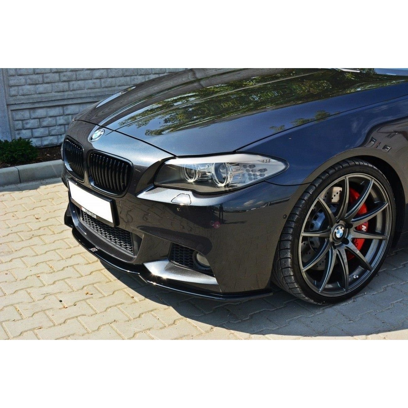 Front Ansatz passend für V,2 BMW 5er F10/F11 M Paket schwarz Hochglanz  günstig im Online-Shop von MM-Concetps kaufen