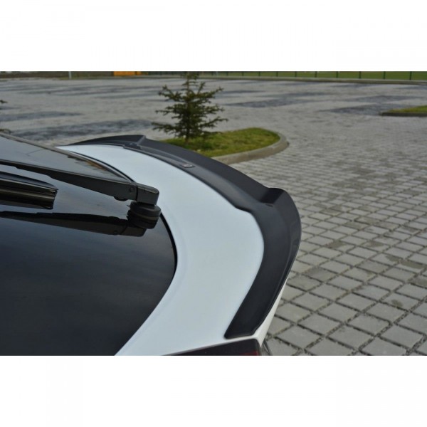 Spoiler CAP für Honda Civic Mk9 Facelift schwarz Hochglanz