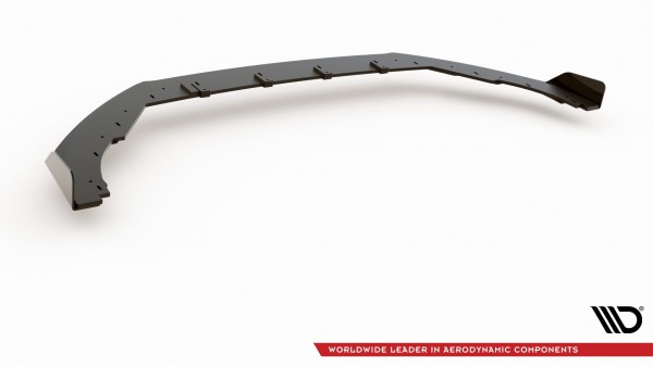 Robuste Racing Front Ansatz für passend +Flaps für Ford Focus ST / ST-Line Mk4 schwarz Hochglanz