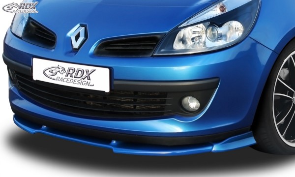RDX Frontspoiler VARIO-X für RENAULT Clio 3 Phase 1 (nicht RS) Frontlippe Front Ansatz Vorne Spoiler