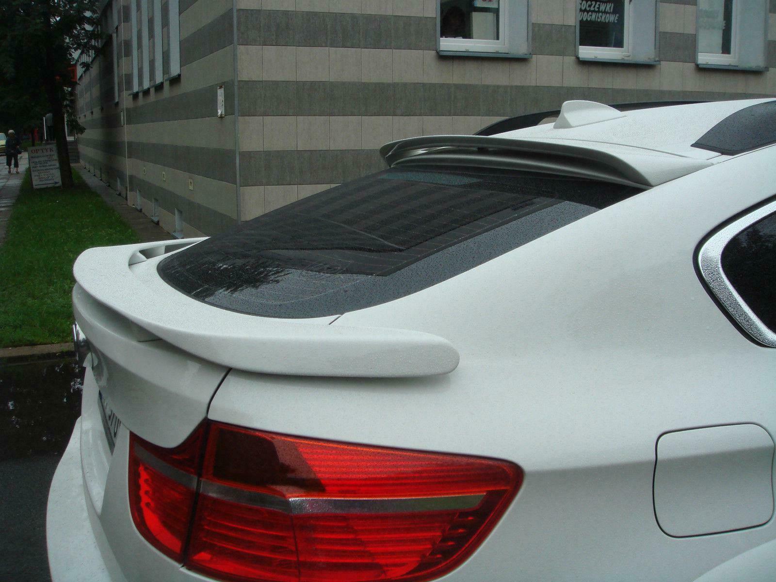 Heckspoiler für BMW X6 e71 e72 X6M Dachspoiler Dach Spoiler Heck