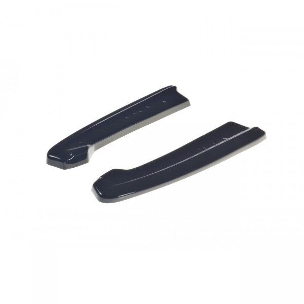 Heck Ansatz Flaps Diffusor für Audi RS4 B9 Avant schwarz Hochglanz