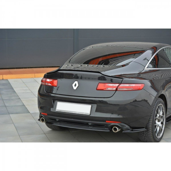 Spoiler CAP passend für Renault Laguna mk 3 Coupe schwarz Hochglanz