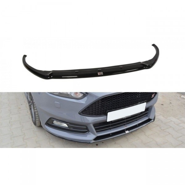 Front Ansatz für Ford Focus ST Mk3 FL (Cupra) schwarz Hochglanz
