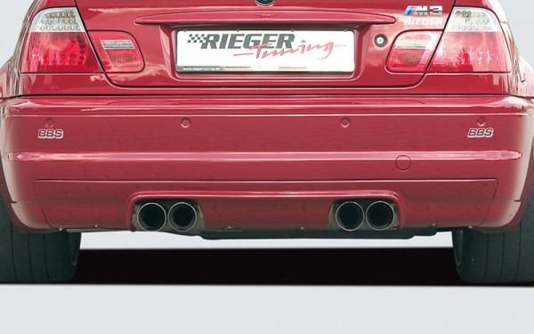 Rieger Heckeinsatz CS-Look BMW 3er E46 M3 Coupé