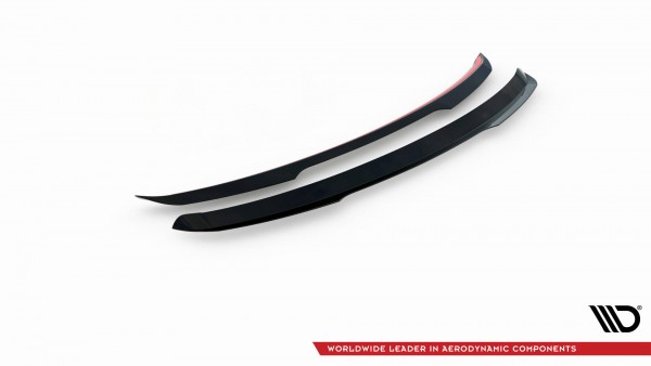 Spoiler CAP für Mercedes-Benz A AMG-Line Hatchback W177 schwarz Hochglanz