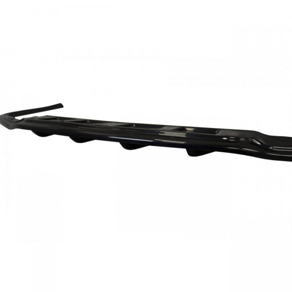 Mittlerer Diffusor Heck Ansatz passend für Lexus IS Mk3 H DTM LOOK schwarz Hochglanz