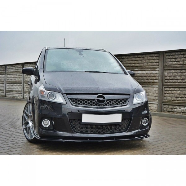 Front Ansatz für OPEL ZAFIRA B OPC / VXR schwarz Hochglanz