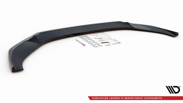 Front Ansatz V.1 für Audi A6 S-Line / S6 C8 schwarz Hochglanz
