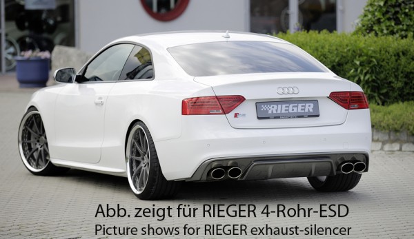 Rieger Heckeinsatz Audi A5 (B8/B81) Coupé