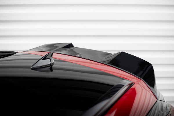 Spoiler CAP für 3D Hyundai Tucson N-Line Mk4 schwarz Hochglanz