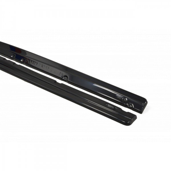 Seitenschweller Ansatz für Fiat Bravo MK 2 SPORT schwarz Hochglanz