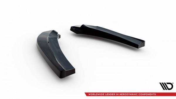 Heck Ansatz Flaps Diffusor für Kia Ceed GT Mk3 Facelift schwarz Hochglanz