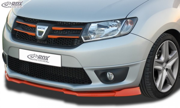 RDX Frontspoiler VARIO-X für DACIA Sandero 2 / Logan 2 (incl. MCV) Frontlippe Front Ansatz Vorne Spo