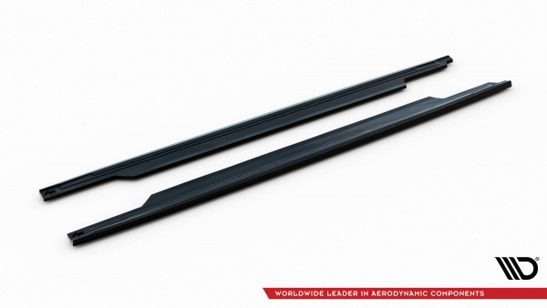 Seitenschweller Ansatz für Kia Ceed GT Mk3 schwarz Hochglanz