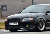 Frontansatz aus ABS inkl. Gittersatz hochglanz schwarz Audi A4 / B7 Bj.:2004-2008 Limousine + Avant, Frontansatz aus ABS inkl. Gittersatz hochglanz schwarz Audi A4 / B7 Bj.:2004-2008 Limousine + Avant,
