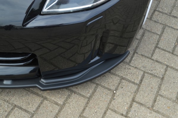 CUP Frontspoilerlippe aus ABS hochglanz schwarz Nissan 350Z Ab Bj.:2006- Coupe + Roadster