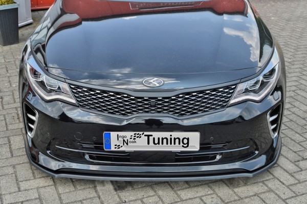CUP Frontspoilerlippe aus ABS hochglanz schwarz Kia Optima Sportwagon JF Bj.:2016-2018 Für alle Ausf