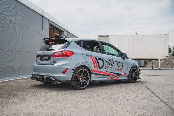 Robuste Racing Seitenschweller Ansatz für für + Front Stoßstangen Racing Flaps passend für Ford Fie