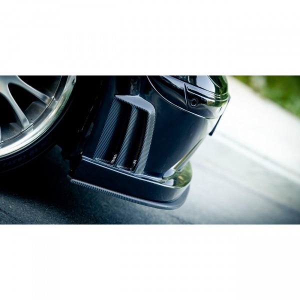 Front Ansatz passend für MERCEDES CLK W209 BLACK (SL BLACK SERIES LOOK)