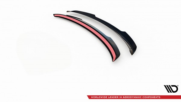 Spoiler CAP für Mercedes-Benz A AMG-Line Hatchback W177 schwarz Hochglanz
