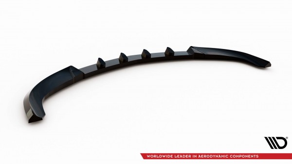 Front Ansatz für Mercedes-Benz E W212 Facelift schwarz Hochglanz