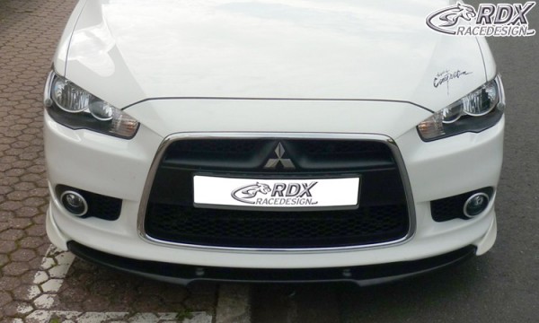 RDX Frontspoiler VARIO-X für MITSUBISHI Lancer Sportback 2008+ Frontlippe Front Ansatz Vorne Spoiler