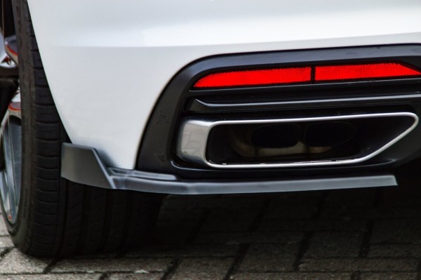 Heckansatz Seitenteile aus ABS mit seitlichem Wing