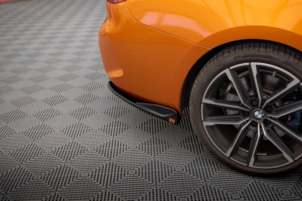 Heck Ansatz Flaps Diffusor V.2 für BMW 4er M440i G22 / G23 / G22 Facelift / G23 Facelift schwarz Hoc