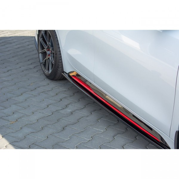 Seitenschweller Ansatz für Kia Ceed GT / GT-Line Mk3 / Proceed Mk1 schwarz Hochglanz