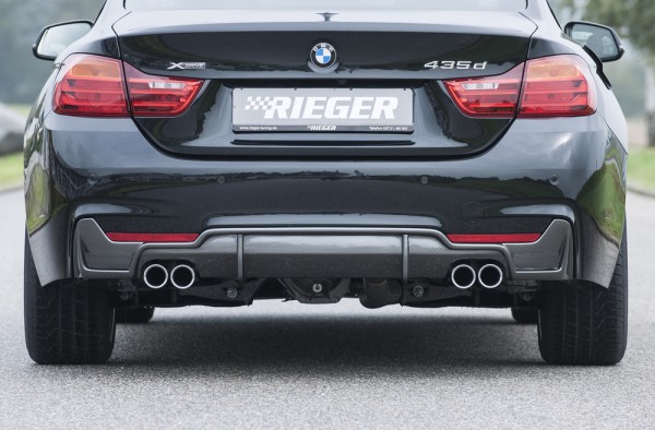 Rieger Heckeinsatz BMW 4er F36 (3C) Gran Coupé (5-tür.)