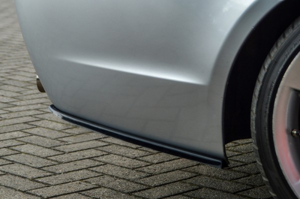 Heckansatz Seitenteile aus ABS , nur passend für Limousine hochglanz schwarz BMW 5er E60+61 Bj.: 200