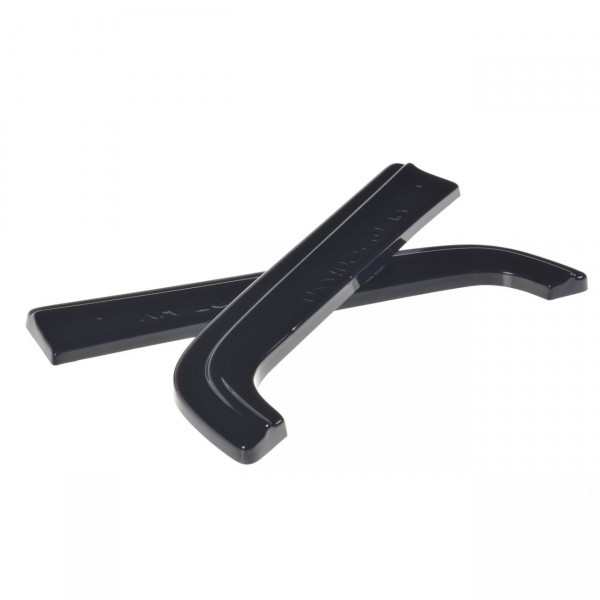 Heck Ansatz Flaps Diffusor für Volkswagen T6 schwarz Hochglanz