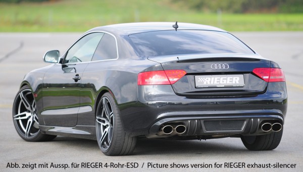 Rieger Heckeinsatz Audi A5 (B8/B81) Coupé