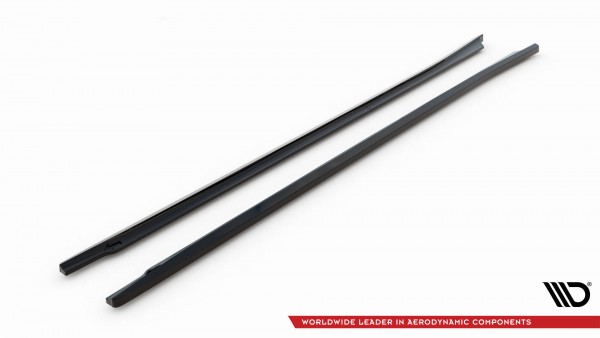 Seitenschweller Ansatz für Mazda 6 Mk3 Facelift schwarz Hochglanz
