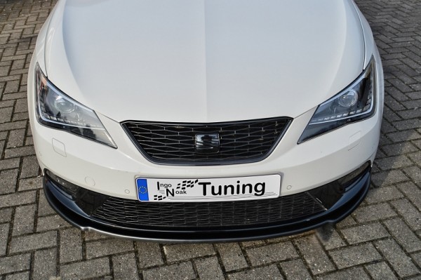 Cup Frontspoilerlippe aus ABS hochglanz schwarz Seat Ibiza 6J SC/ST Bj..2015-2017 nicht passend für