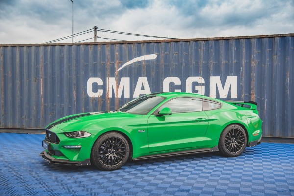 Seitenschweller Ansatz für + Flaps Ford Mustang GT Mk6 Facelift