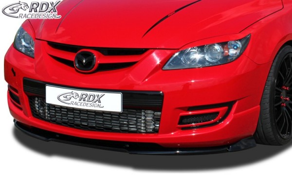 RDX Frontspoiler VARIO-X für MAZDA 3 MPS (BK) 2006-2009 Frontlippe Front Ansatz Vorne Spoilerlippe