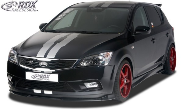 RDX Frontspoiler VARIO-X für KIA Ceed Typ ED 2009-2012 (auch SW) Frontlippe Front Ansatz Vorne Spoil