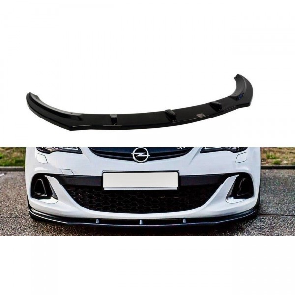Front Ansatz für OPEL ASTRA J OPC / VXR v.1 schwarz Hochglanz