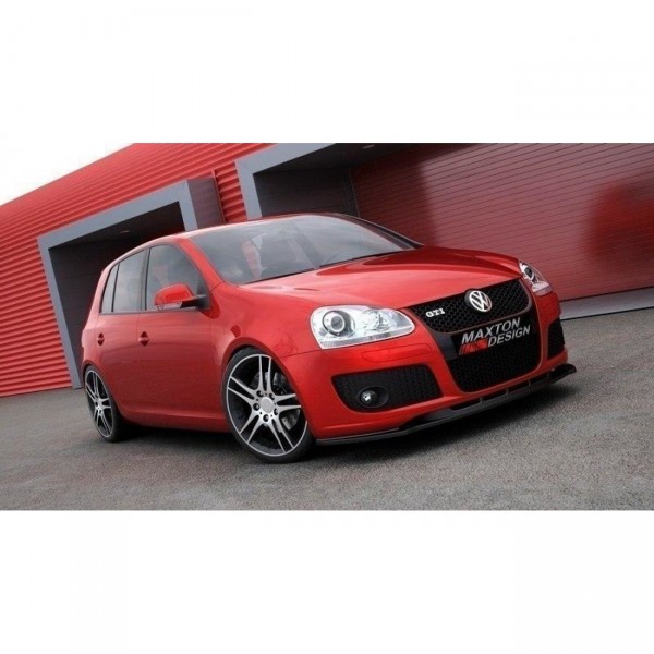 Front Ansatz passend für VW GOLF 5 GTI Carbon Look