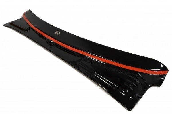 Verlängerung Motorhaube für Ford Focus Mk3 / Mk3 FL / ST / RS schwarz Hochglanz